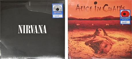 Nirvana & Alice in Chains LPs