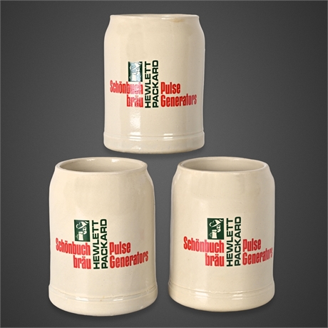 HP × Schönbuch Bräu 0.5L West Germany Stein—Pulse Generators, c.1963–90