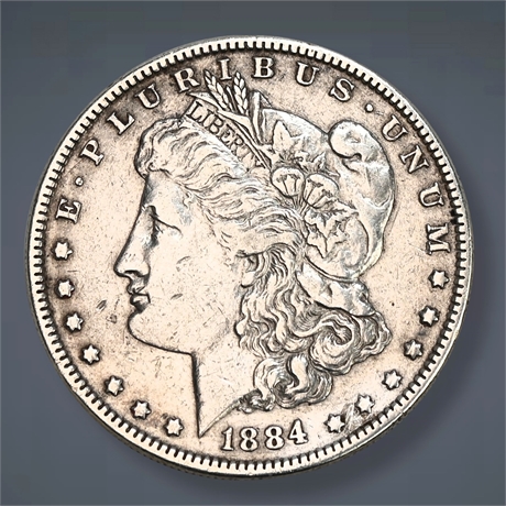 1884 Morgan Silver Dollar