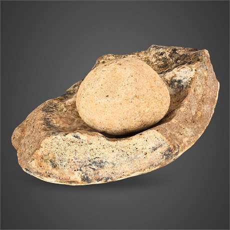 Stone Mano & Metate Grinding Set