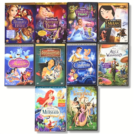 Timeless Walt Disney Tales: DVD Movies Collection