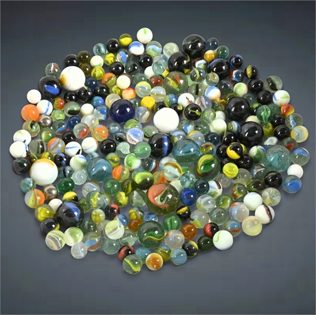 Collection of Vintage Marbles