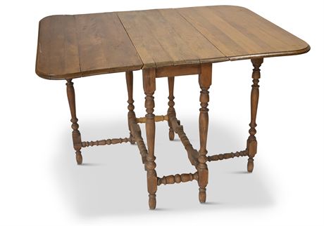 Antique Farmhouse Gateleg Table