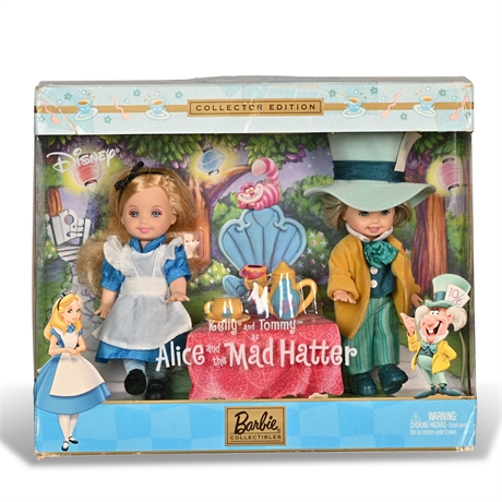 Kelly® And Tommy™ Dolls As Alice And The Mad Hatter