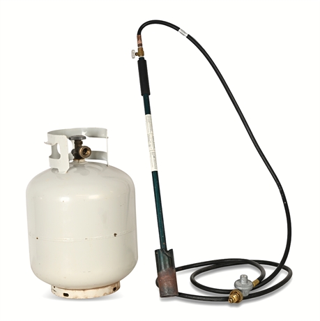 Weed Dragon Propane Torch Kit w/ Full Tank – Hose & Regulator