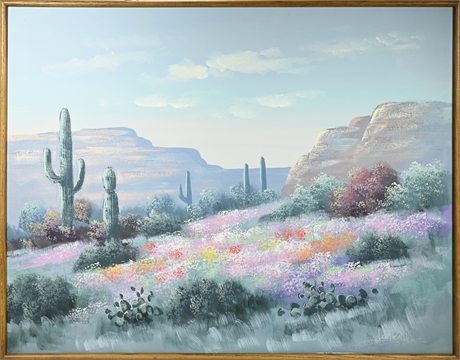 Lee Reynolds Original Desert Landscape