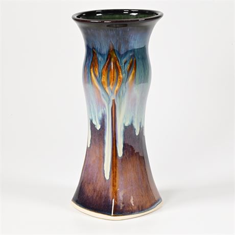Bill Campbell Stoneware Vase
