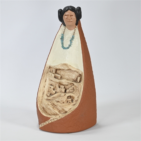 Jobeth Maize Zuni Maiden Sculpture