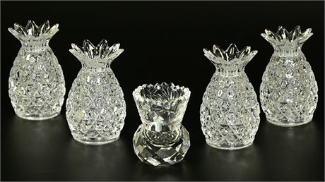 Glass Pineapple Shakers +