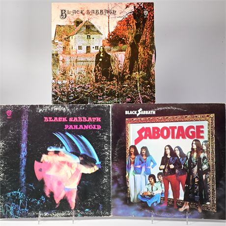 Black Sabbath LP's