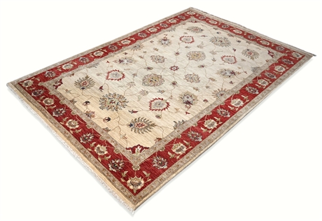 9' X 6' Rectangular Chobi Rug