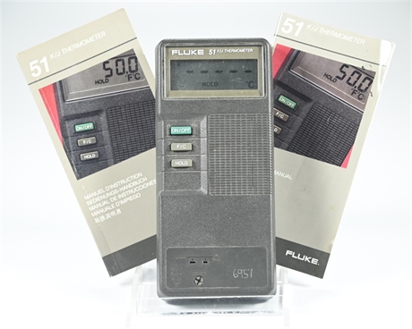 Fluke 51 K/J Thermometer