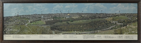 Jerusalem As Seen From The Mounts of Olives