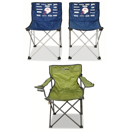 Portable Outdoor Chairs Set