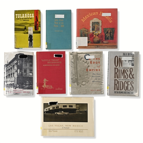 8 New Mexico & Southwestern History Books