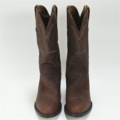 Montana Boots Leather Cowboy Boots