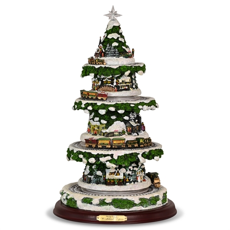 Thomas Kinkade "Wonderland Express" Christmas Tree