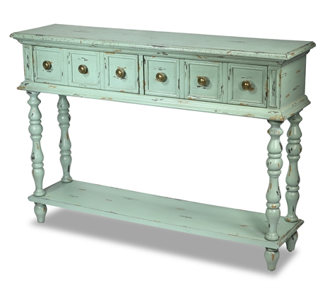Rustic Style Console Table