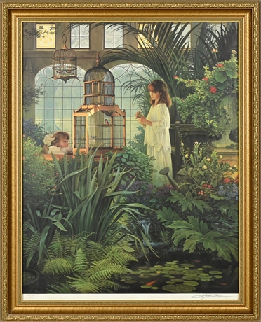 Greg K. Olsen 'Summer House' Limited Edition Print