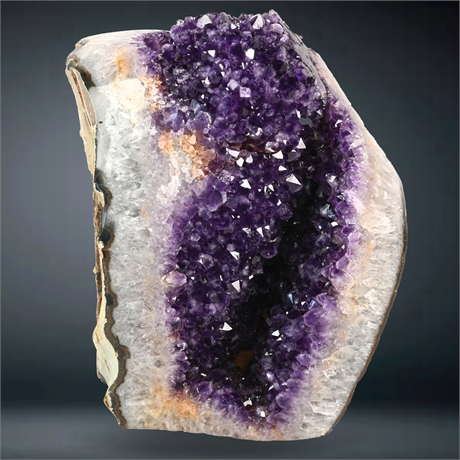 10 lb Amethyst Sparkling Crystals Geode