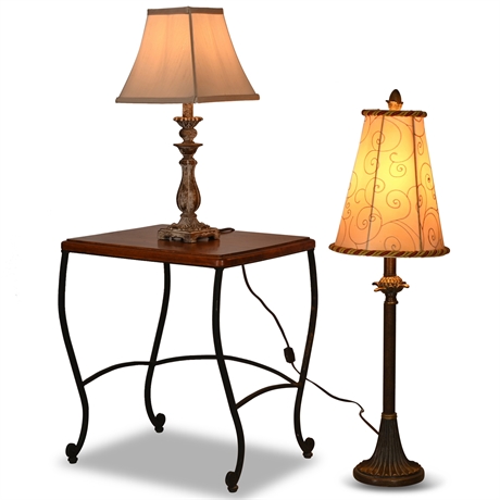 Decorative Lamps & Table