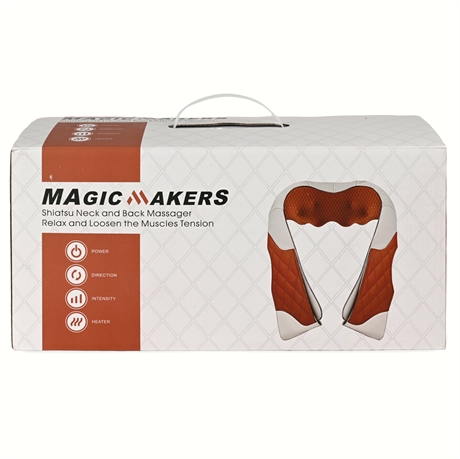 Magic Makers® Shiatsu Neck and Back Massage