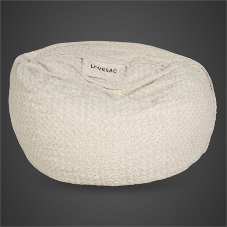 Lovesac SuperSac Alpine Swirl Phur Bean Bag Chair