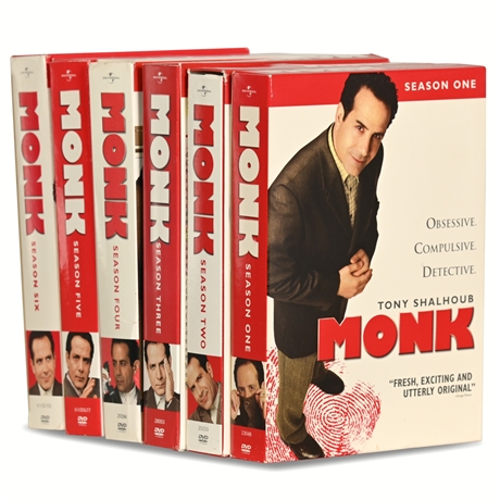 Monk DVD Box Set Collection