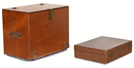 Wood Trinket Box and Organizer Case