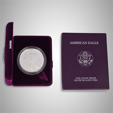 1993 American Silver Eagle Proof – Philadelphia Mint – .999 Silver