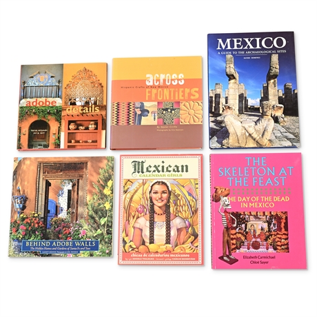 6 Mexico & New Mexico Culture, Architecture & Art Books
