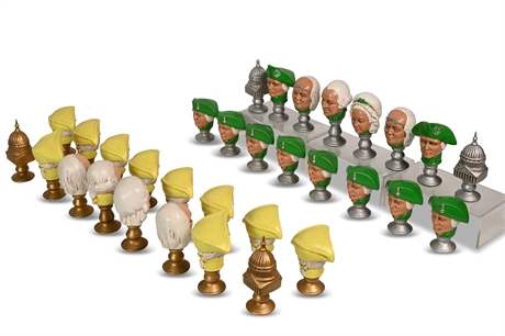 1952 Founding Fathers Chess Set
