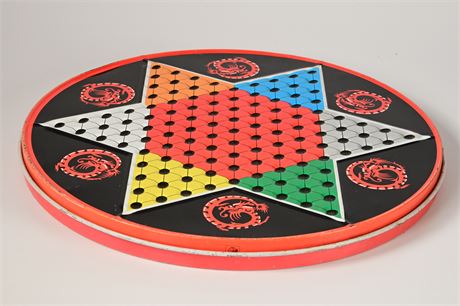 Vintage Chinese Checkers Tin