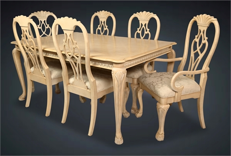Chippendale Dining Set by Floyd Evans & Associates