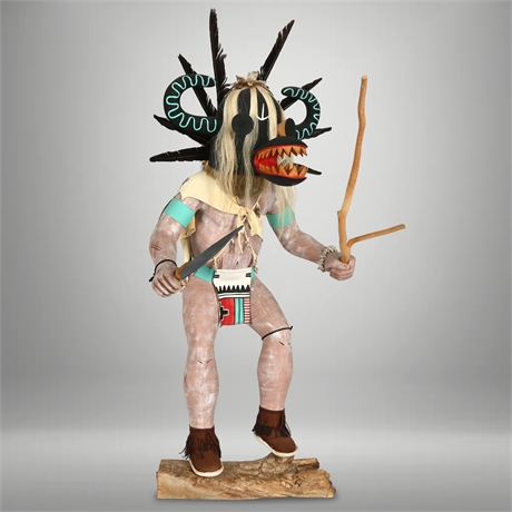 Majestic 37" Hopi Ogre Katsina Doll