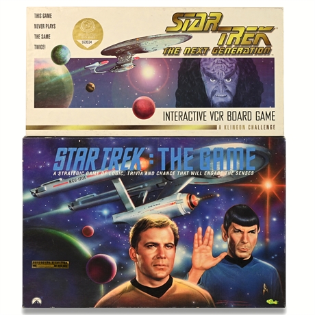 Star Trek Board Game Lot