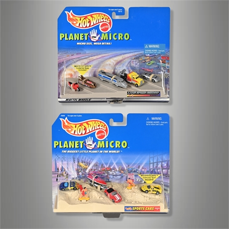 Hot Wheels Planet Micro Lot – Sports Cars Series 2 & Land Speed Record Series