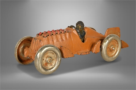 1930's 11" Hubley Cast Iron Race Car