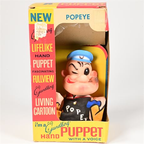 1960's Gund Mickey Hand Puppet in Original Box