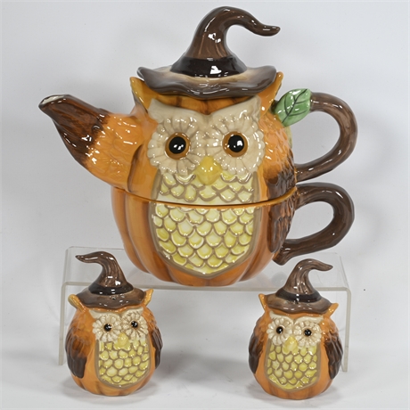 Owl Tea Service