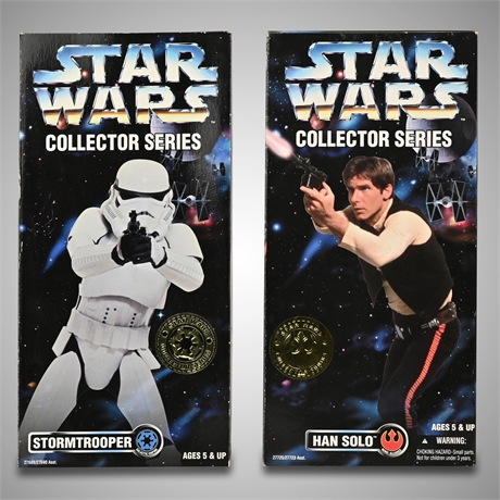 Star Wars: Han Solo & Stormtrooper Collector Series Action Figures