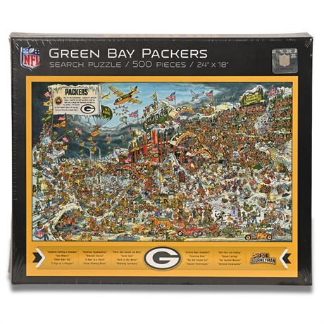 Green Bay Packers & Search Puzzle / 500 Pieces