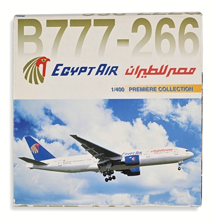 Dragon Wings EgyptAir Boeing 777-266 Diecast Model, 1/400 Première Collection