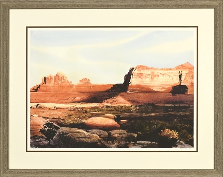 Robert Highsmith 'Canyonland Glow' Limited Edition Lithograph