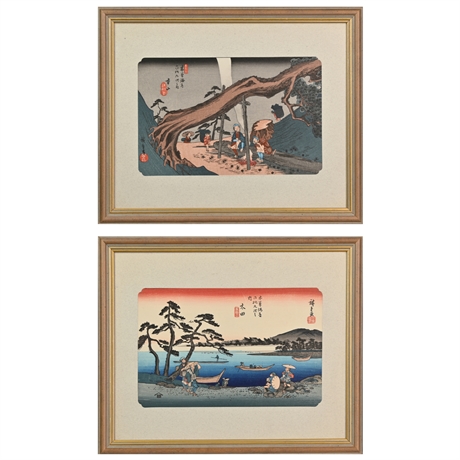 Vintage Japanese Woodblock Prints