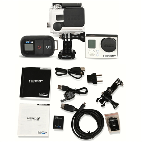 GoPro HERO3+ Black Edition Camera Bundle