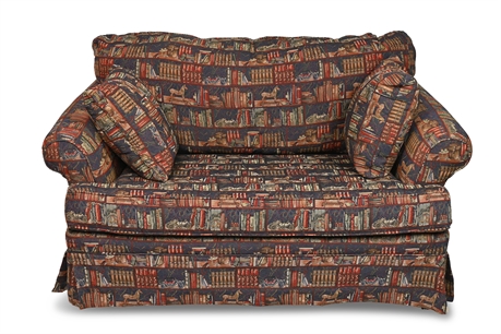 Hickory Springs Chair and a Half Twin Sofa Sleeper