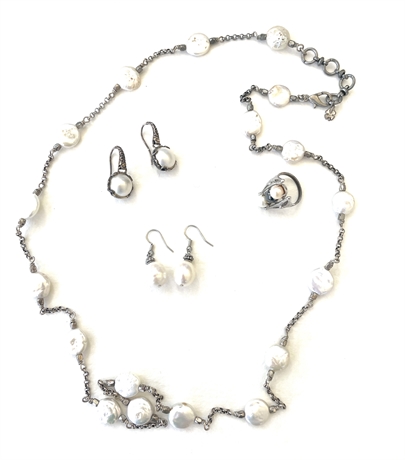 Pearl Jewelry Lot