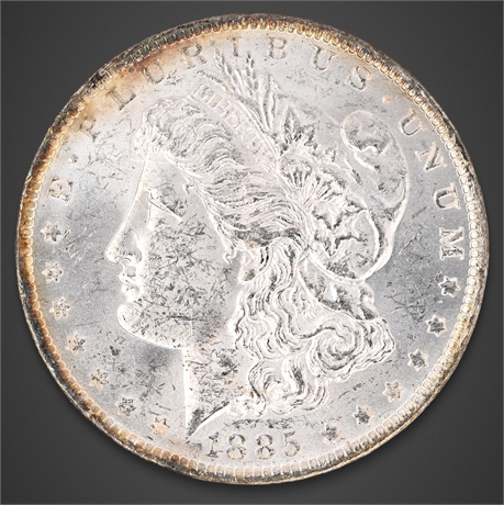 1885-O Morgan Silver Dollar – New Orleans Mint – .900 Silver
