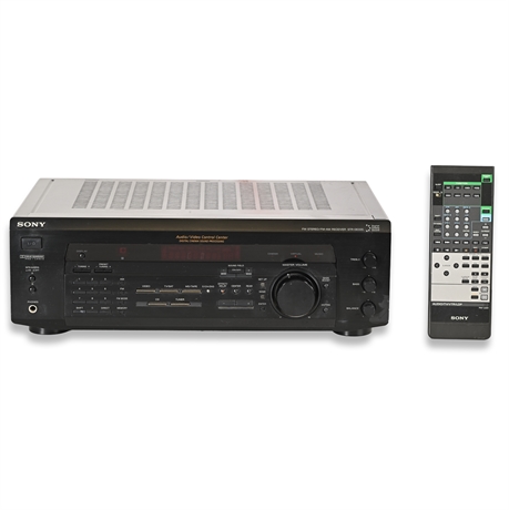 Sony STR-DE335 FM Stereo/FM-AM Receiver with Remote